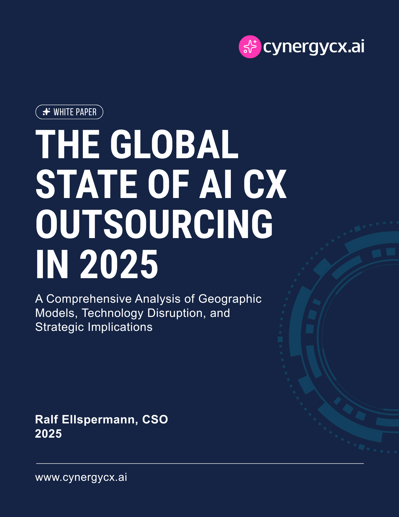 The Global State of AI CX Outsourcing 2025